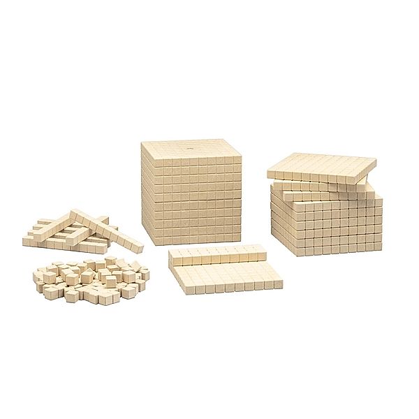 Wissner Dienes Grundsortiment aus RE-Wood®, 121 Teile