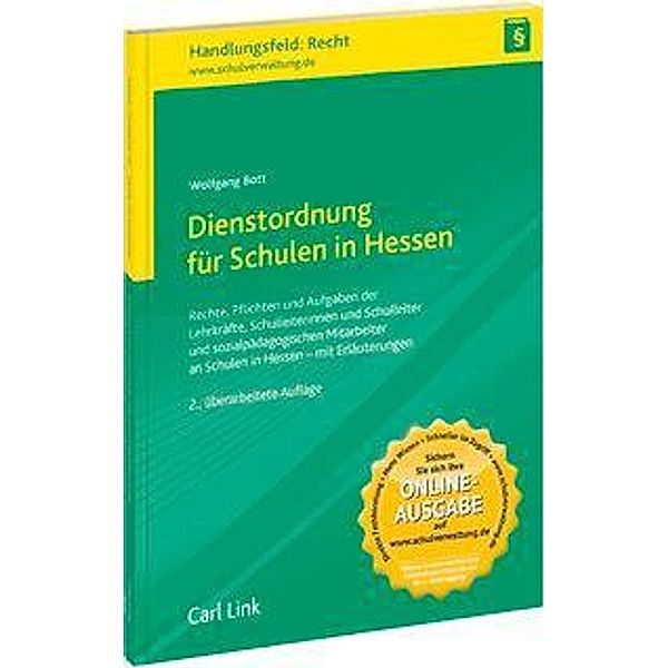 Dienstordnung für Schulen in Hessen, Wolfgang Bott