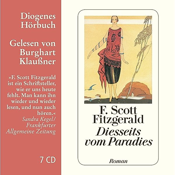 Diesseits vom Paradies,7 Audio-CD, F. Scott Fitzgerald