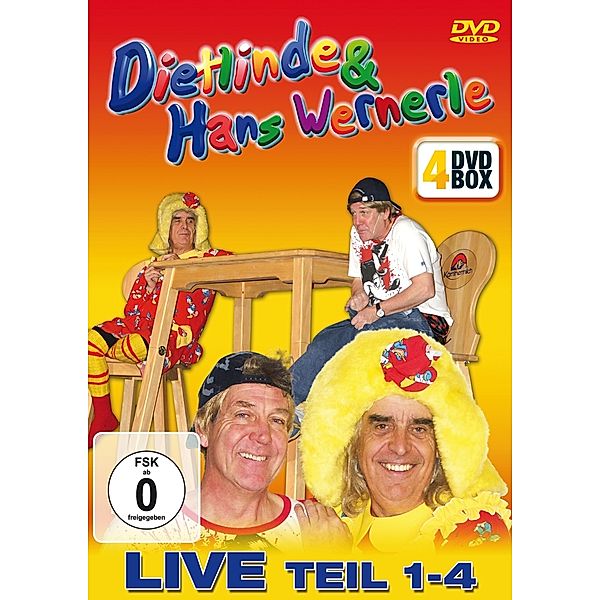 Dietlinde & Hans Wernerle - Live (Kindermund & Zum Bledsein braucht man Hirn) DVD-Box, Dietlinde Wernele, Hans Wernerle