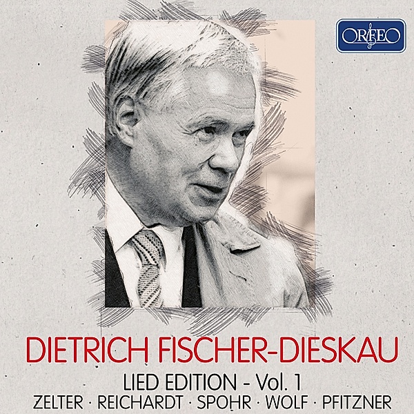 Dietrich Fischer-Dieskau,Lied-Edition-Vol.1, Johann Friedrich Reichardt, Louis Spohr, Karl Friedrich Zelter