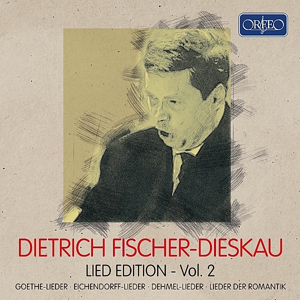 Dietrich Fischer-Dieskau,Lied-Edition-Vol.2, Franz Schubert, Robert Schumann, Johannes Brahms