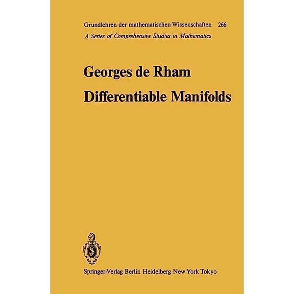 Differentiable Manifolds, Georges de Rham