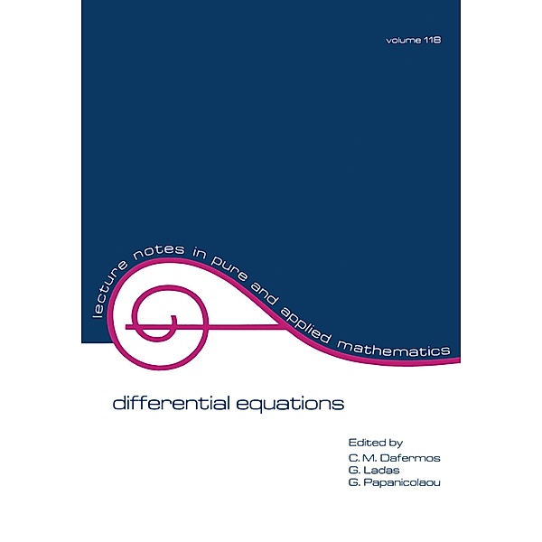 Differential Equations, C. M. Dafermos
