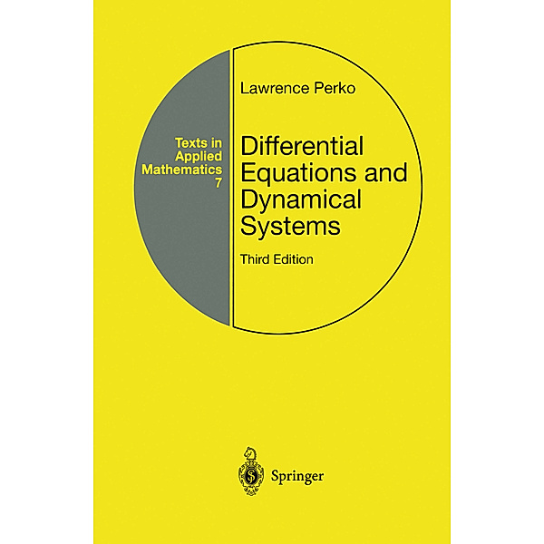Differential Equations and Dynamical Systems, Lawrence Perko