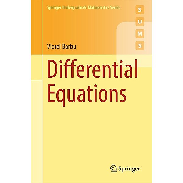 Differential Equations / Springer Undergraduate Mathematics Series, Viorel Barbu