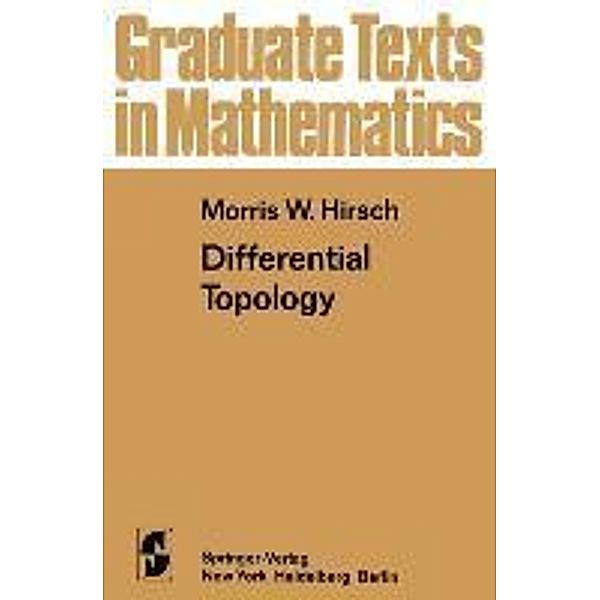 Differential Topology, Morris W. Hirsch