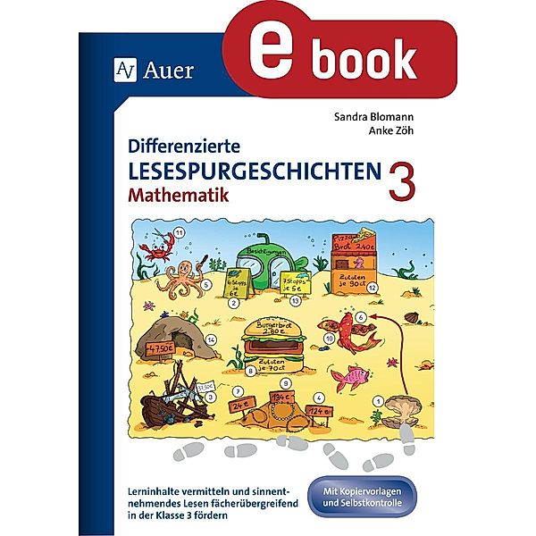 Differenzierte Lesespurgeschichten Mathematik 3, Sandra Blomann, Anke Zöh