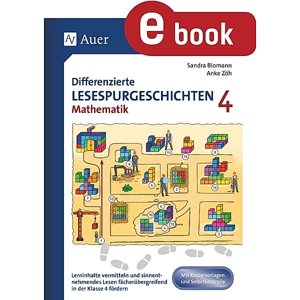 Differenzierte Lesespurgeschichten Mathematik 4, Sandra Blomann, Anke Zöh