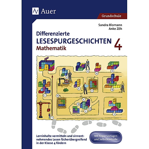 Differenzierte Lesespurgeschichten Mathematik 4, Sandra Blomann, Anke Zöh