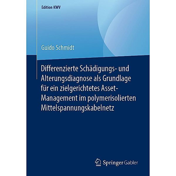 Differenzierte Schädigungs- und Alterungsdiagnose als Grundlage für ein zielgerichtetes Asset-Management im polymerisolierten Mittelspannungskabelnetz / Edition KWV, Guido Schmidt