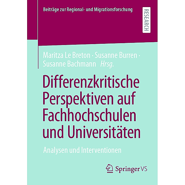 Differenzkritische Perspektiven auf Fachhochschulen und Universitäten
