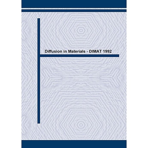 Diffusion in Materials - DIMAT 1992