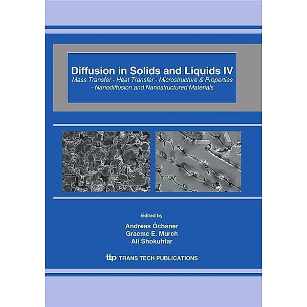 Diffusion in Solids and Liquids IV