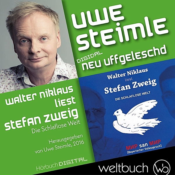 Digidal neu uffgeleschd - Walter Niklaus liest Stefan Zweig Die schlaflose Welt, Uwe Steimle