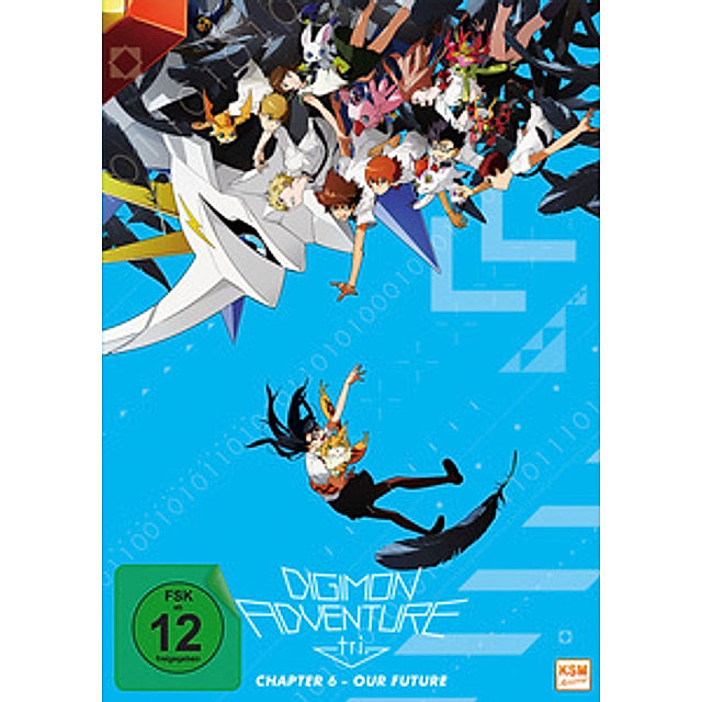 Dvd Digimon Adventure Tri Completo 6 Filmes - R$ 49,97  Digimon wallpaper, Digimon  adventure tri, Digimon adventure