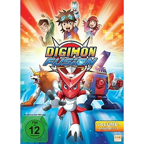 Digimon Fusion - Volume 1, Akiyoshi Hongo, Kenta Ishii, Mutsumi Ito, Daisuke Kihara, Riku Sanjyo, Hitoshi Tanaka, Shoji Yonemura, Reiko Yoshida