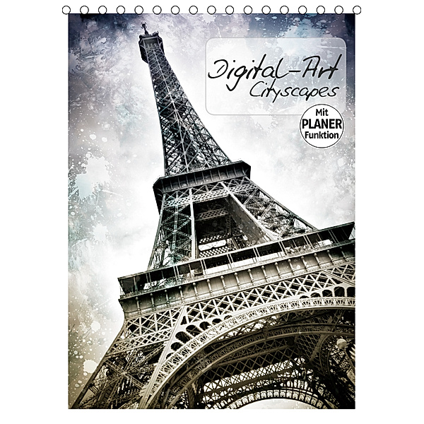 DIGITAL-ART Cityscapes (Tischkalender 2019 DIN A5 hoch), Melanie Viola