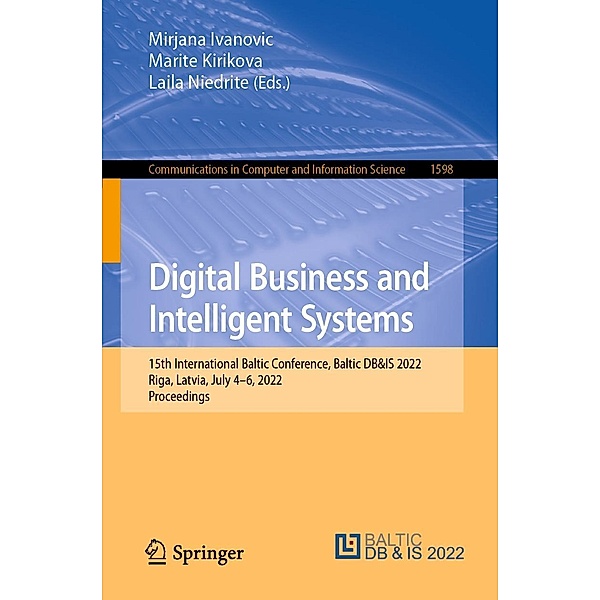 Digital Business and Intelligent Systems / Communications in Computer and Information Science Bd.1598