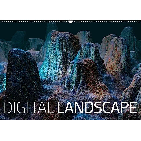 digital landscape (Wandkalender 2018 DIN A2 quer), Olaf Bruhn