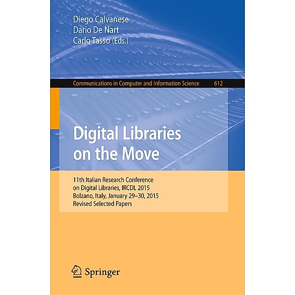 Digital Libraries on the Move / Communications in Computer and Information Science Bd.612