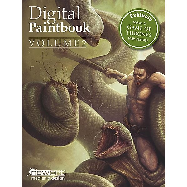 Digital Paintbook Volume 2 / Digital Paintbook Bd.2, Ken Barthelmey, Luis Peso, Jack Moik, Younes Bouchlouch, Sven Sauer, Oliver Wetter, Christian Gerth