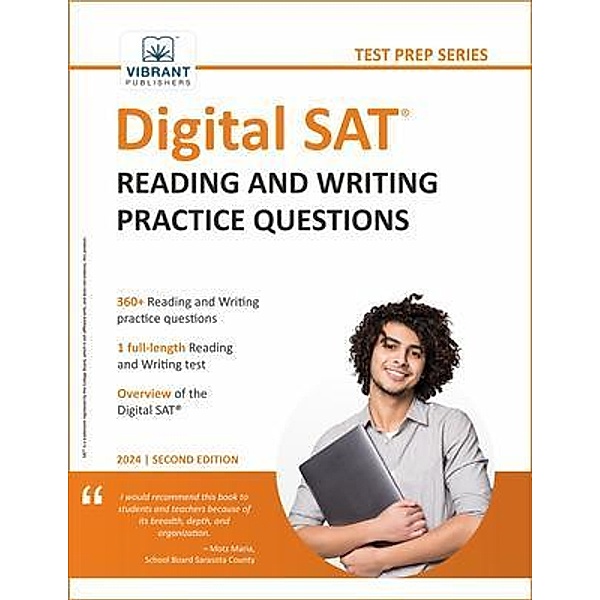 Digital SAT Reading and Writing Practice Questions, Vibrant Publishers