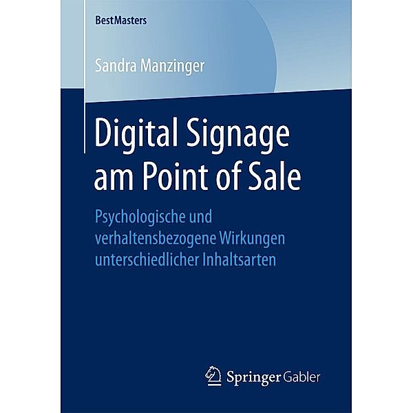 Digital Signage am Point of Sale / BestMasters, Sandra Manzinger
