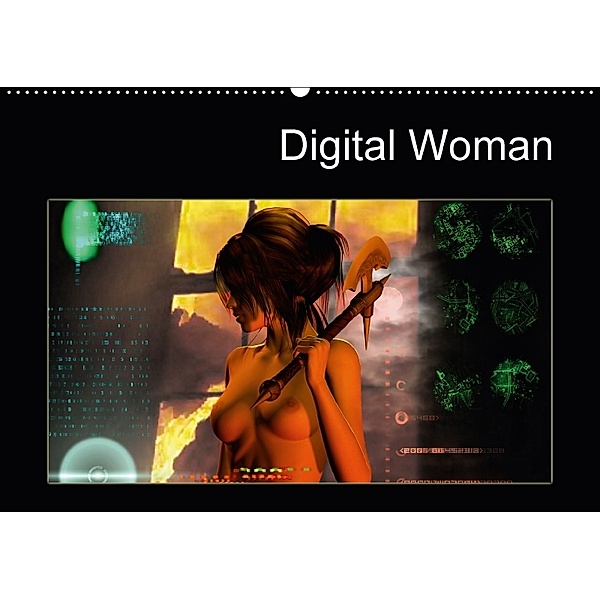 Digital Woman (Wandkalender 2018 DIN A2 quer), Gerhard Franz