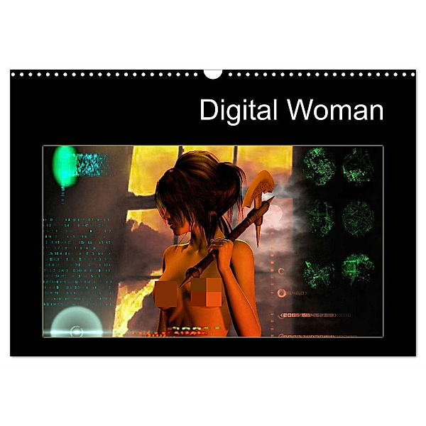 Digital Woman (Wandkalender 2024 DIN A3 quer), CALVENDO Monatskalender, Gerhard Franz