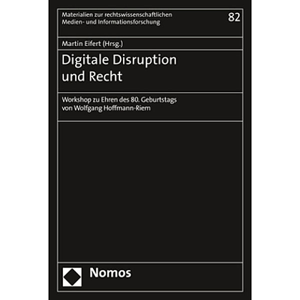 Digitale Disruption und Recht