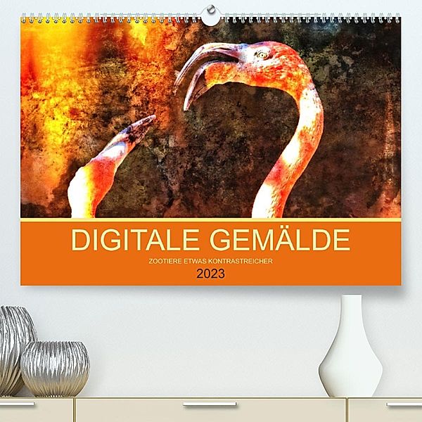 DIGITALE GEMÄLDE (Premium, hochwertiger DIN A2 Wandkalender 2023, Kunstdruck in Hochglanz), Carl-Peter Herbolzheimer