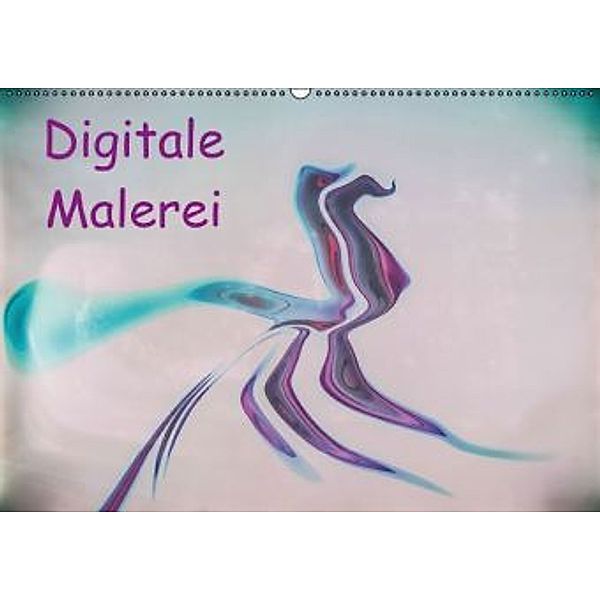 Digitale Malerei / Geburtstagskalender (Wandkalender 2015 DIN A2 quer), Gabi Hampe