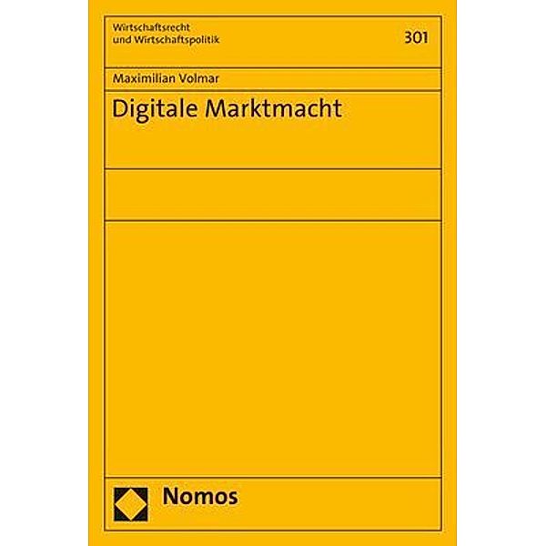 Digitale Marktmacht, Maximilian Volmar