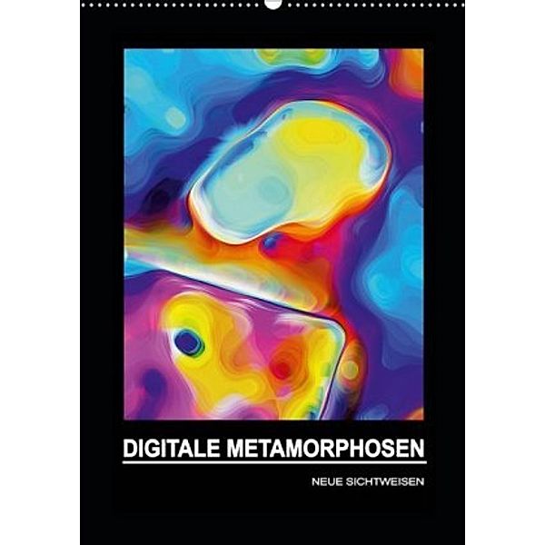 DIGITALE METAMORPHOSEN - NEUE SICHTWEISEN (Wandkalender 2020 DIN A2 hoch), Michael Borgulat