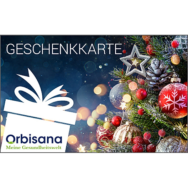 Digitale Orbisana Geschenkkarte D Weihnachten-Baum 10,00 Euro