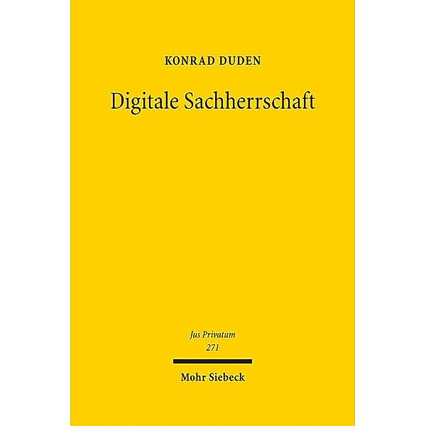 Digitale Sachherrschaft, Konrad Duden
