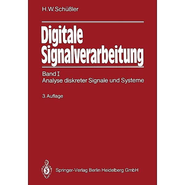 Digitale Signalverarbeitung, Hans W. Schüßler