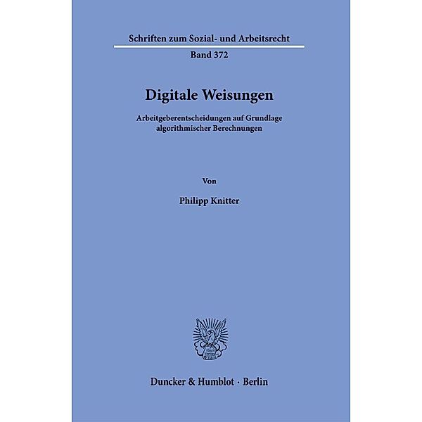 Digitale Weisungen., Philipp Knitter