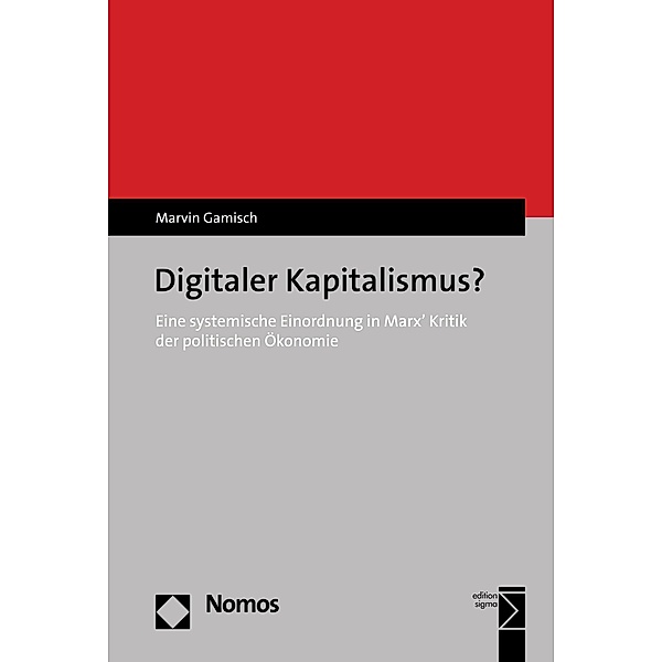 Digitaler Kapitalismus?, Marvin Gamisch