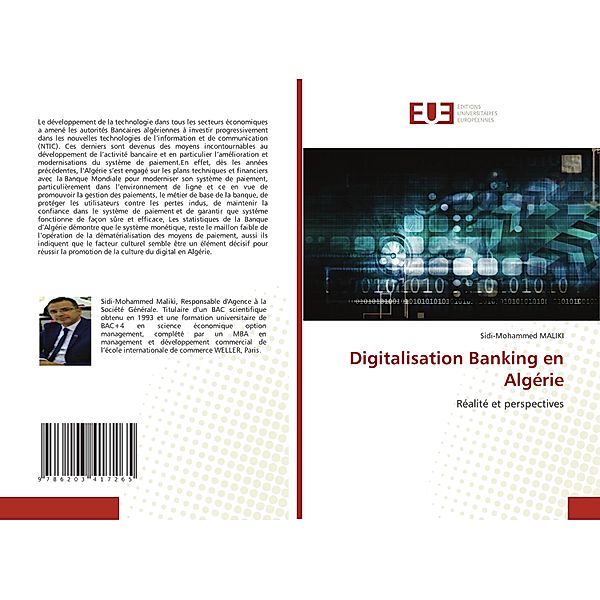 Digitalisation Banking en Algérie, Sidi-Mohammed MALIKI