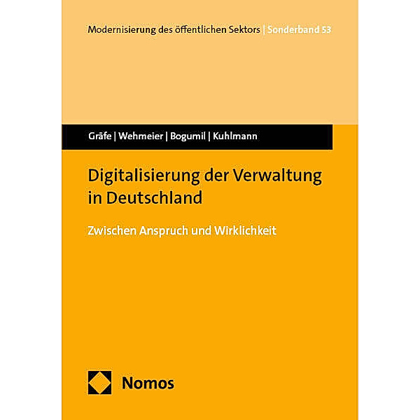 Digitalisierung der Verwaltung in Deutschland, Philipp Gräfe, Liz Marla Wehmeier, Jörg Bogumil, Sabine Kuhlmann