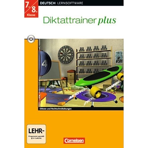 Diktattrainer plus7./8. Schuljahr, 1 CD-ROM