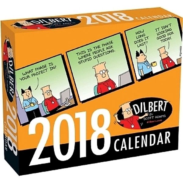 Dilbert 2018 Day-to-Day Calendar, Scott Adams