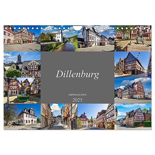 Dillenburg Impressionen (Wandkalender 2025 DIN A4 quer), CALVENDO Monatskalender, Calvendo, Dirk Meutzner