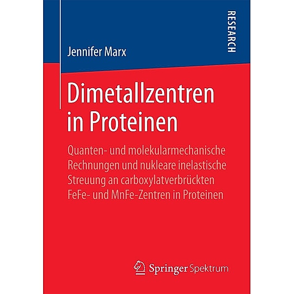 Dimetallzentren in Proteinen, Jennifer Marx