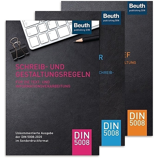 DIN 5008 - Das Praxispaket, 3 Bde., Karl Grün, Siegfried Mathea, Gundula Schulz