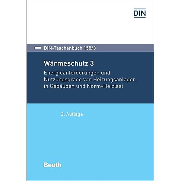 DIN-Taschenbuch / 158/3 / Wärmeschutz 3