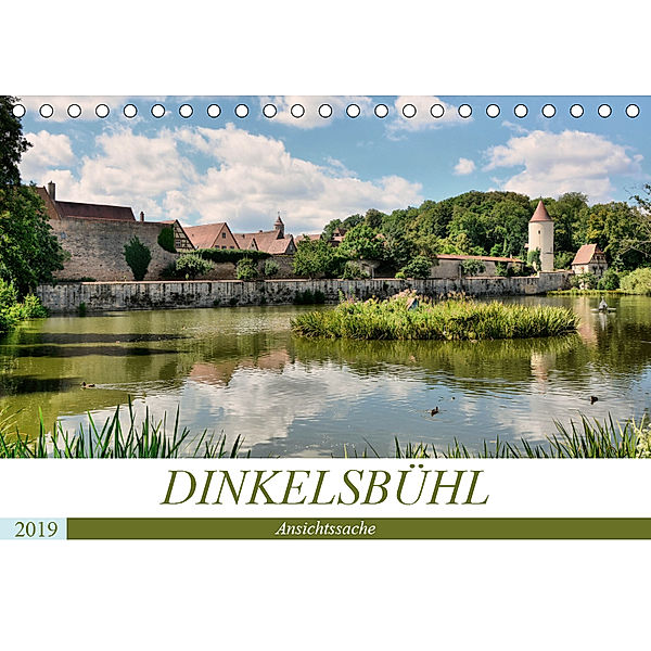 Dinkelsbühl - Ansichtssache (Tischkalender 2019 DIN A5 quer), Thomas Bartruff