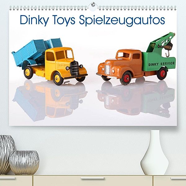 Dinky Toys Spielzeugautos (Premium, hochwertiger DIN A2 Wandkalender 2023, Kunstdruck in Hochglanz), Tobias Indermuehle